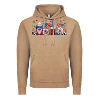 Vintage Coffee 4th of july coffe cups Vintage Hoodie - RanaPortraitStore