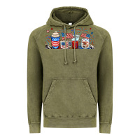 Vintage Olive 4th of july coffe cups Vintage Hoodie - RanaPortraitStore