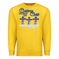 Lemon Christmas Christ Begins With Premium Sweatshirt - Bettercallsaul