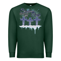 Sports Green Christmas Christ Begins With Premium Sweatshirt - Bettercallsaul