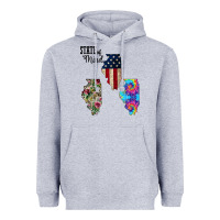 Heather Grey Im in a Fishing State of Mind Illinois Heavyweight Hoodie - Bettercallsaul
