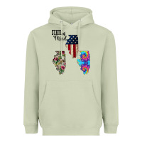 Matcha Im in a Fishing State of Mind Illinois Heavyweight Hoodie - Bettercallsaul
