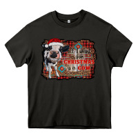 Asphalt all i want for christmas is a cow aztec Heavy Core Tee - RanaPortraitStore