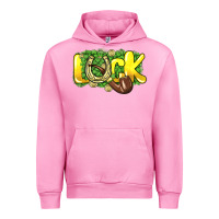 Fuchsia Pink Love St. Patrick's Day Urban Hoodie - HowdyJamesFarm