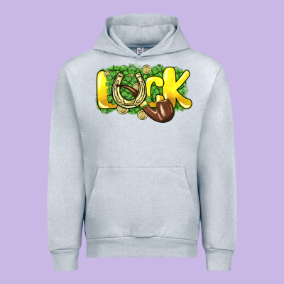 Love St. Patrick's Day Urban Hoodie Designed By Howdyjamesfarm