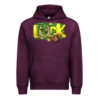 Mauve Wine Love St. Patrick's Day Urban Hoodie - HowdyJamesFarm