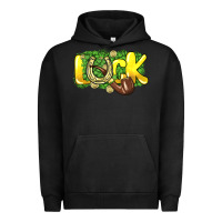 Pigment Black Love St. Patrick's Day Urban Hoodie - HowdyJamesFarm