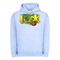 Pigment Grape Ice Love St. Patrick's Day Urban Hoodie - HowdyJamesFarm