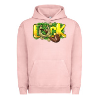 Pigment Salmon Love St. Patrick's Day Urban Hoodie - HowdyJamesFarm