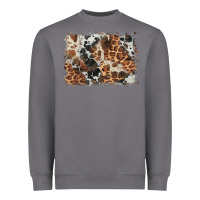 Storm cowhide leopard background Heavyweight Sweatshirt - BarkalooDesign