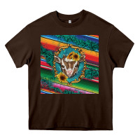 Chocolate Brown western baby goat Heavy Core Tee - BarkalooDesign