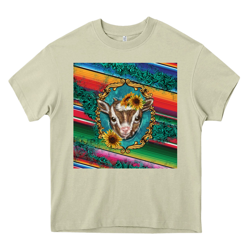 Western Baby Goat Heavy Core Tee by BarkalooDesign | Teevron