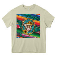 Mossy western baby goat Heavy Core Tee - BarkalooDesign