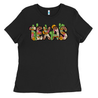 Black texas Ladies Tee - Zillion Design Studio