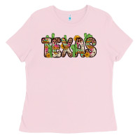 Bubblegum Pink texas Ladies Tee - Zillion Design Studio