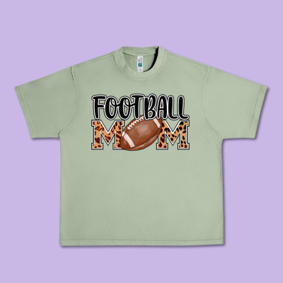 Football Mom Urban Heavy Tee Designed By Adodesignshop