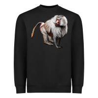 Black baboon Heavyweight Sweatshirt - LillyAllenDesigns