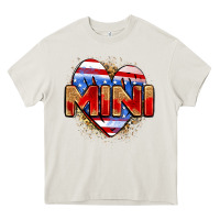 American Mini Heart Heavy Core Tee | Teevron