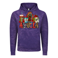 Cloud Purple lady of guadalupe abuela coffee cups Vintage Hoodie - Jasminsmagicworld