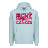 Blue Mist fight cancer Premium Hoodie - NancyCooperArtShop