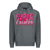 Rock fight cancer Premium Hoodie - NancyCooperArtShop
