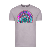 Vintage Zinc rainbow and gemstone Vintage Tee - AdoDesignShop