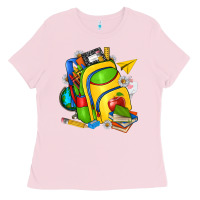 School Bag Ladies Tee | Teevron