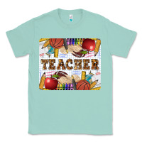 Seafoam Teacher Classic Tee - LillyAllenDesigns