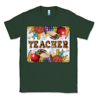 Sports Green Teacher Classic Tee - LillyAllenDesigns