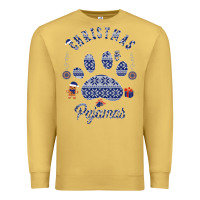 Antique Gold Christmas Pajamas Premium Sweatshirt - Bettercallsaul