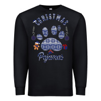 Black Christmas Pajamas Premium Sweatshirt - Bettercallsaul