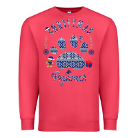 Cardinal Christmas Pajamas Premium Sweatshirt - Bettercallsaul