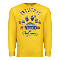Lemon Christmas Pajamas Premium Sweatshirt - Bettercallsaul