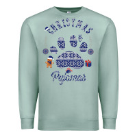 Seafoam Christmas Pajamas Premium Sweatshirt - Bettercallsaul