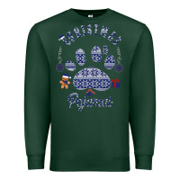 Sports Green Christmas Pajamas Premium Sweatshirt - Bettercallsaul