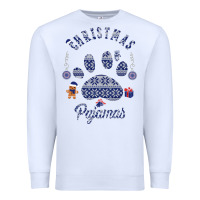 White Christmas Pajamas Premium Sweatshirt - Bettercallsaul