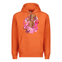 Carrot breast cancer diva Premium Hoodie - NancyCooperArtShop