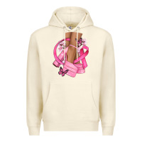 Sandshell breast cancer diva Premium Hoodie - NancyCooperArtShop