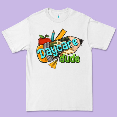 Daycare Dude Premium Tee Designed By Ranaportraitstore
