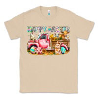 Mushroom Happy Easter Animal Farm Truck Classic Tee - CowhideDigitalArt