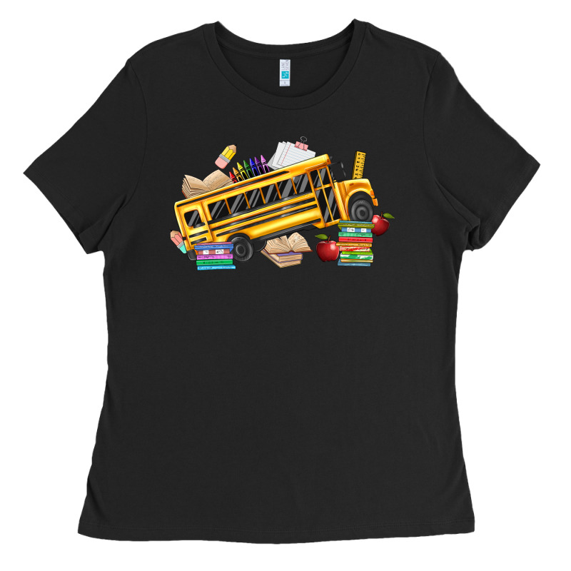 School Bus Driver Ladies Tee by texasbilliewilder | Teevron