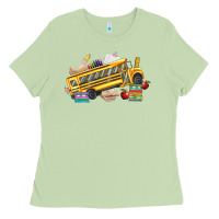 Matcha school bus driver Ladies Tee - texasbilliewilder