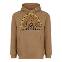 Toasted Coconut Be Kind Rainbow Heavyweight Hoodie - Bettercallsaul