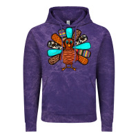 Cloud Purple Thanksgiving Turkey Vintage Hoodie - JahusDesignShop