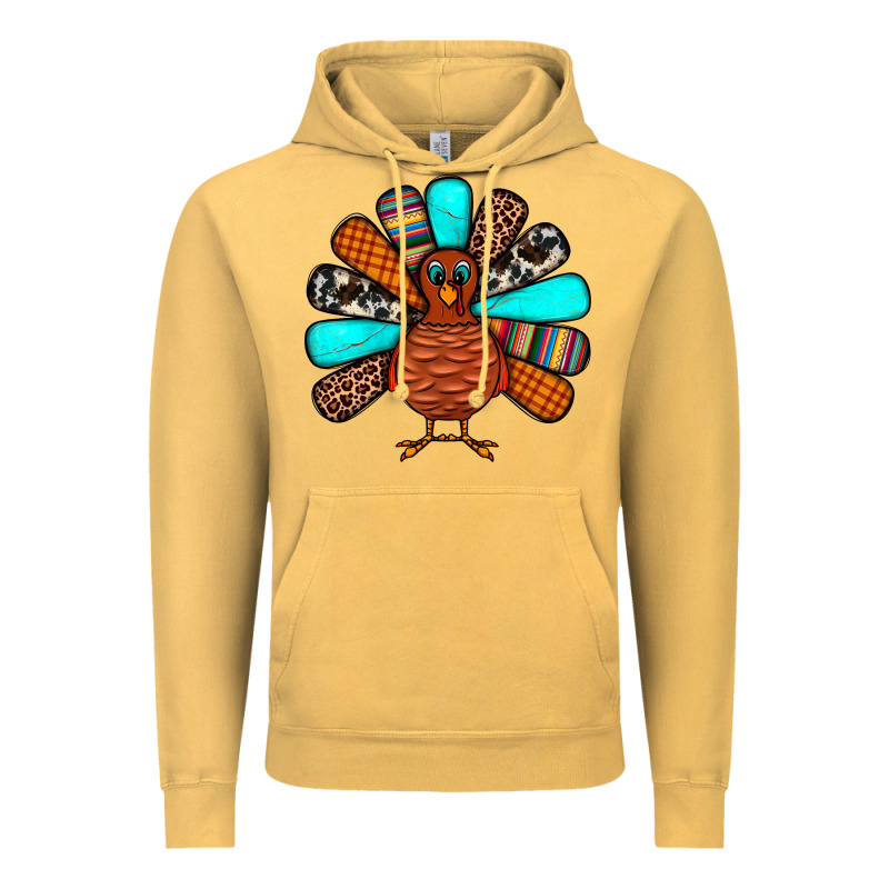 Thanksgiving Turkey Vintage Hoodie by JahusDesignShop | Teevron