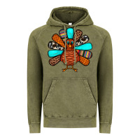 Vintage Olive Thanksgiving Turkey Vintage Hoodie - JahusDesignShop