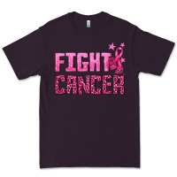 Plum Fight Cancer Premium Tee - texasbilliewilder