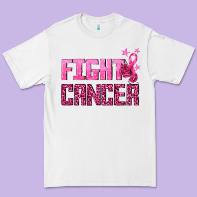 Fight Cancer Premium Tee Designed By Texasbilliewilder