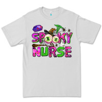 Dove Grey spooky nurse Premium Tee - AdoDesignShop