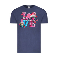 Vintage Denim love and gnomes Vintage Tee - AdoDesignShop